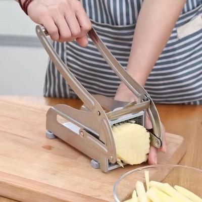 Stainless Steel Potato French Fry Cutter - 1 Pc for Easy and Durable Food Preparation