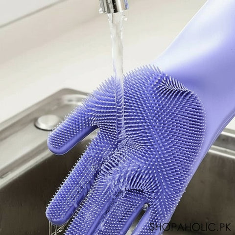 Silicone Dish Washing Gloves