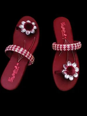 Women's Synthetic Leather Fancy Flats