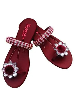 Women's Synthetic Leather Fancy Flats