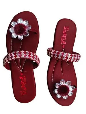 Women's Synthetic Leather Fancy Flats