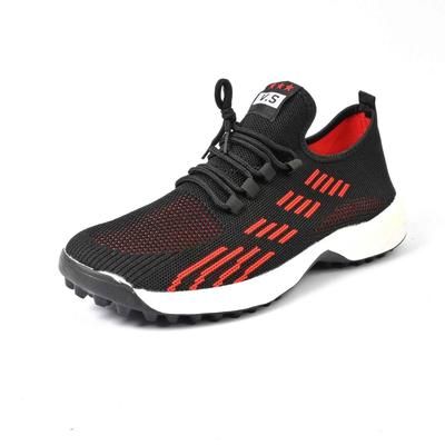 Black Camel Gripper Sports Shoes, Red